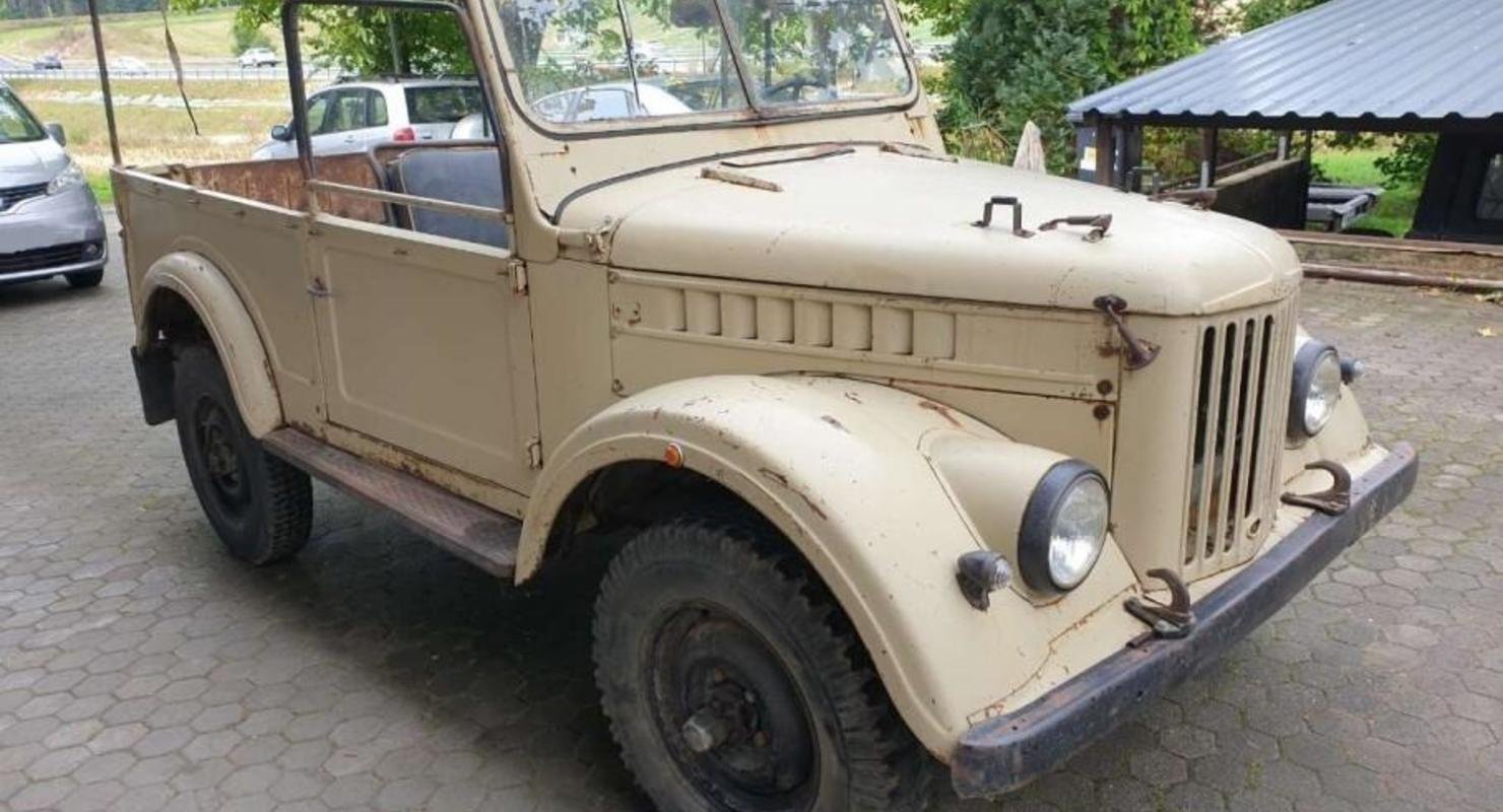 В Германии продают 48-летний военный внедорожник ГАЗ-69