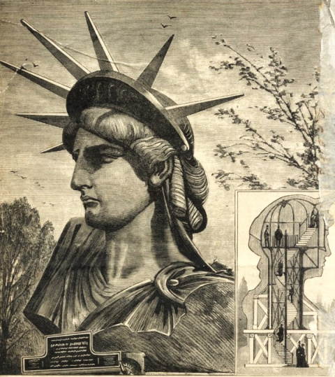 Америка. Cтатуя свободы — богиня тьмы.