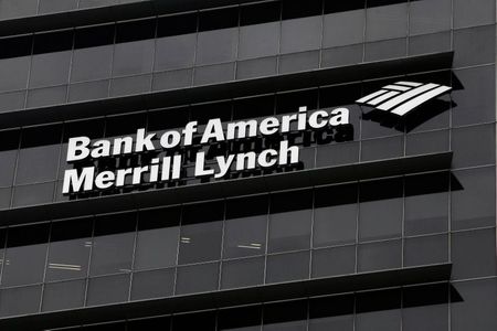 A Bank of America Merrill Lynch sign is seen on a building that houses its offices in Singapore May 17, 2012. Royal Bank of Canada and Credit Suisse are among the suitors seeking to bid for the non-U.S. wealth management businesses of Bank of America Merrill Lynch, sources told Reuters, in a deal that could be worth around $2 billion. REUTERS/Tim Chong (SINGAPORE - Tags: BUSINESS LOGO)