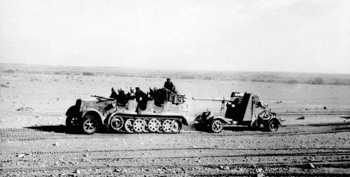 Использование трофейных немецких 88-мм зенитных орудий оружие