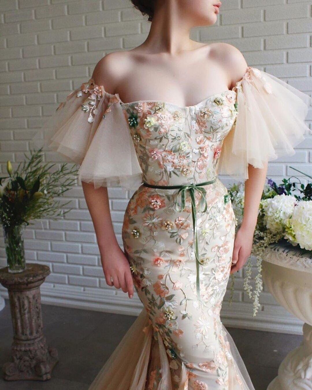 Просто сказочные, шикарные платья турецкого дизайнера Teuta Matoshi Duriqi 😍 Как вам?