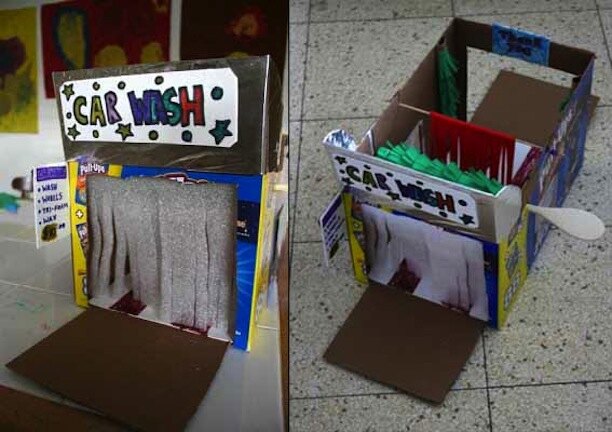 Дети точно будут в восторге: 18 гениальных поделок из картонных коробок идеи и вдохновение,новая жизнь старых вещей,творим с детьми