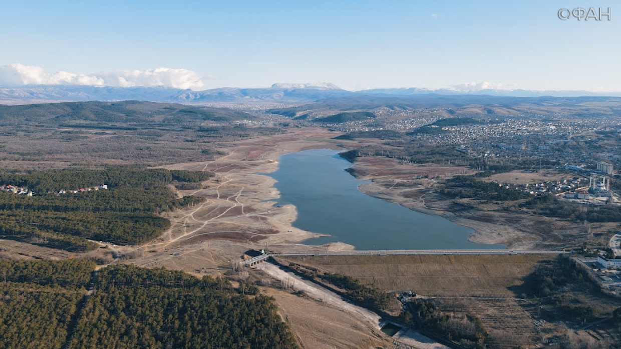 У Крыма появилась реальная надежда на сохранение объема воды в водохранилищах