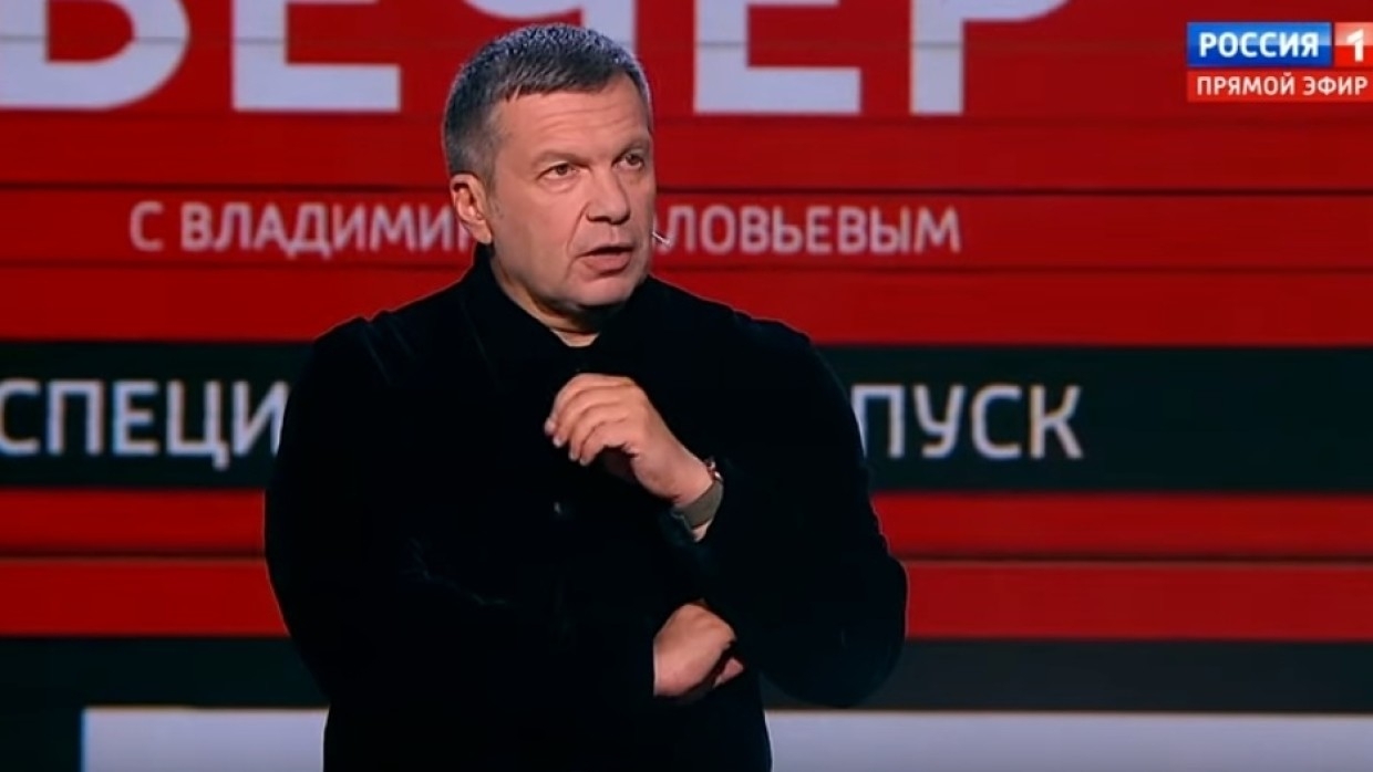 Телеведущий Соловьев подверг критике предвыборную кампанию Рашкина