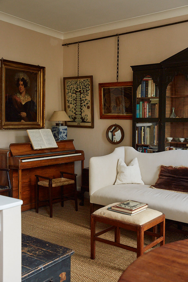 Квартира с антикварной мебелью в таунхаусе 1840 года в Лондоне идеи для дома,интерьер и дизайн