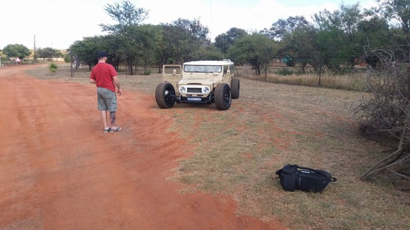 Самый необычный тюнинг Toyota Land Cruiser авто,автомобили,тюнинг