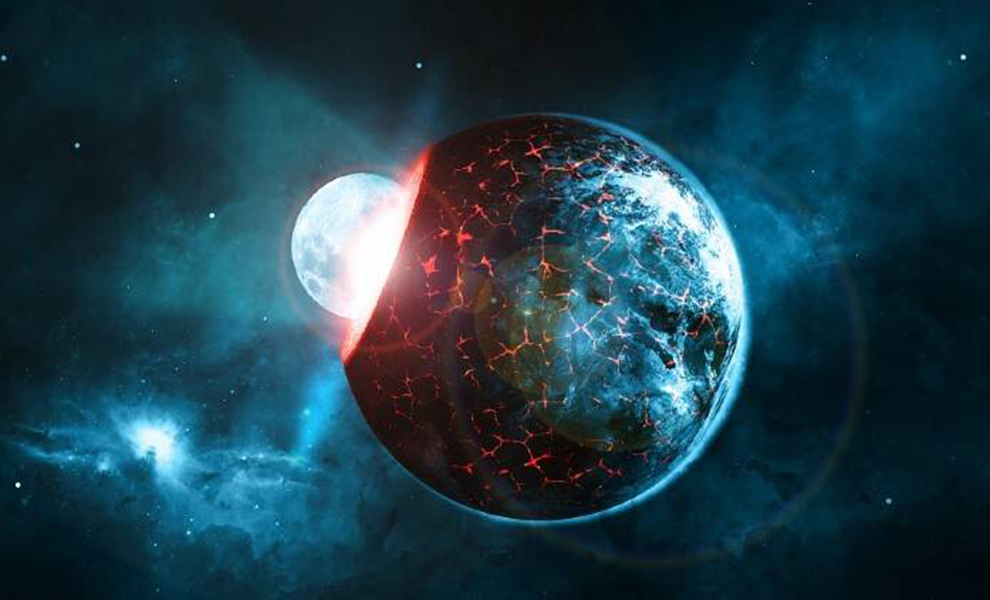 Ученые изучали геологию Луны и поняли, что спутник сформировался в космосе за несколько часов, словно его кто-то создал