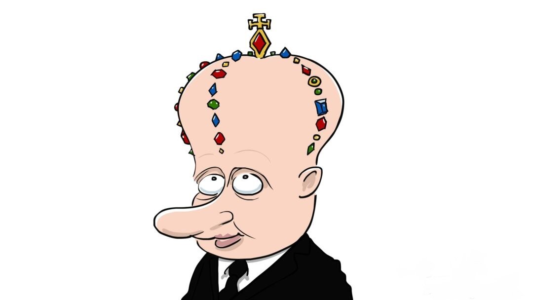 Картинки карикатуры с путиным