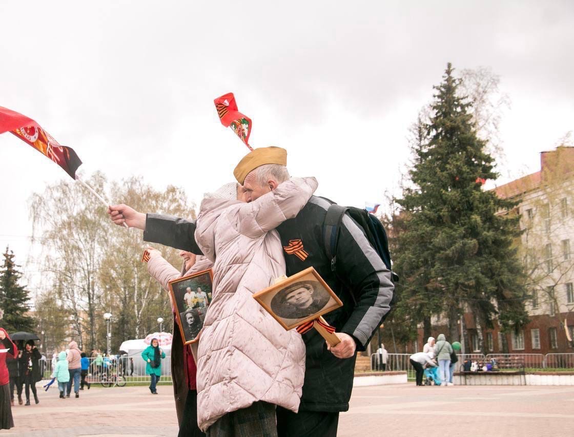 В Подмосковье в шествии «Бессмертного полка» приняли участие 514 тысяч человек