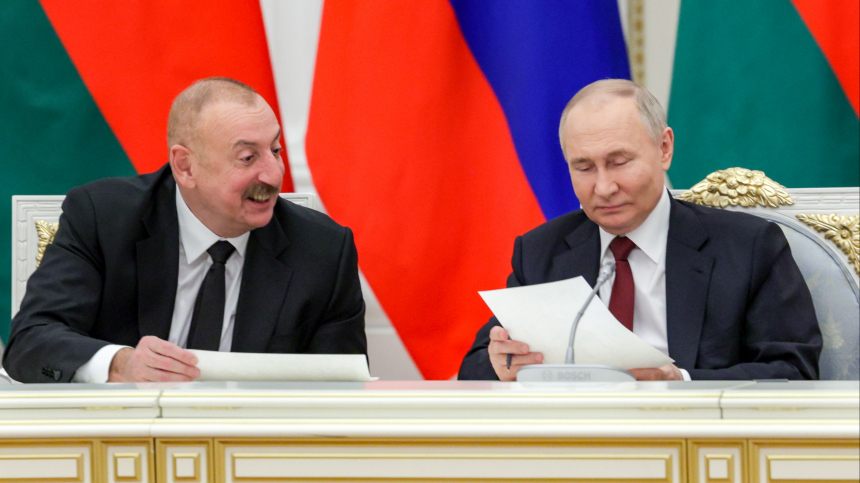 БАМ сближает. Путин и Алиев встретились с работниками грандиозной магистрали