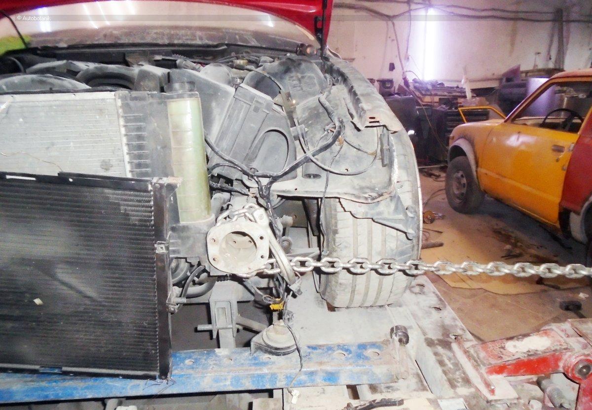 Свежий весенний цвет на старый кабриолет Свежий весенний цвет на старый кабриолет авто и мото