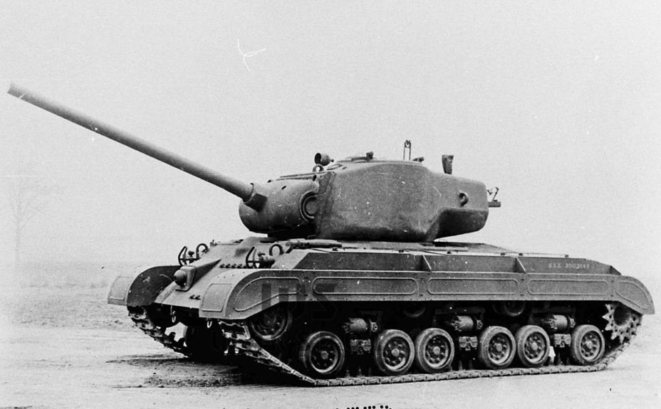 ​Первый опытный образец Medium Tank T25 вскоре после постройки в Детройтском танковом арсенале - Промежуточный эксперимент | Warspot.ru