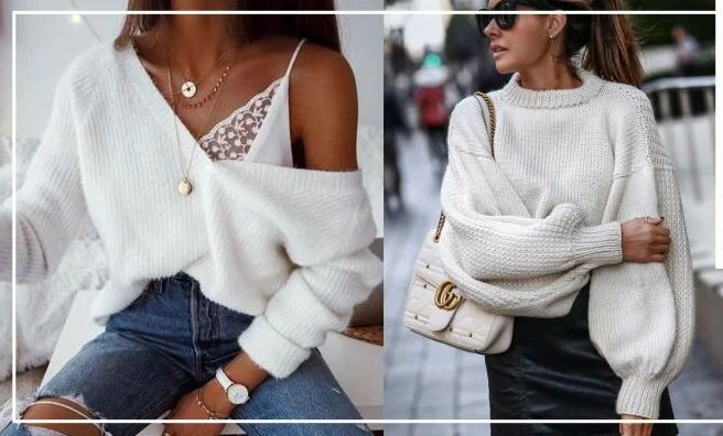Модный свитер: с чем носить самые актуальные модели этого года
