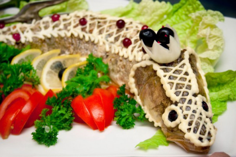 Новогодние рецепты: Фаршированная рыба