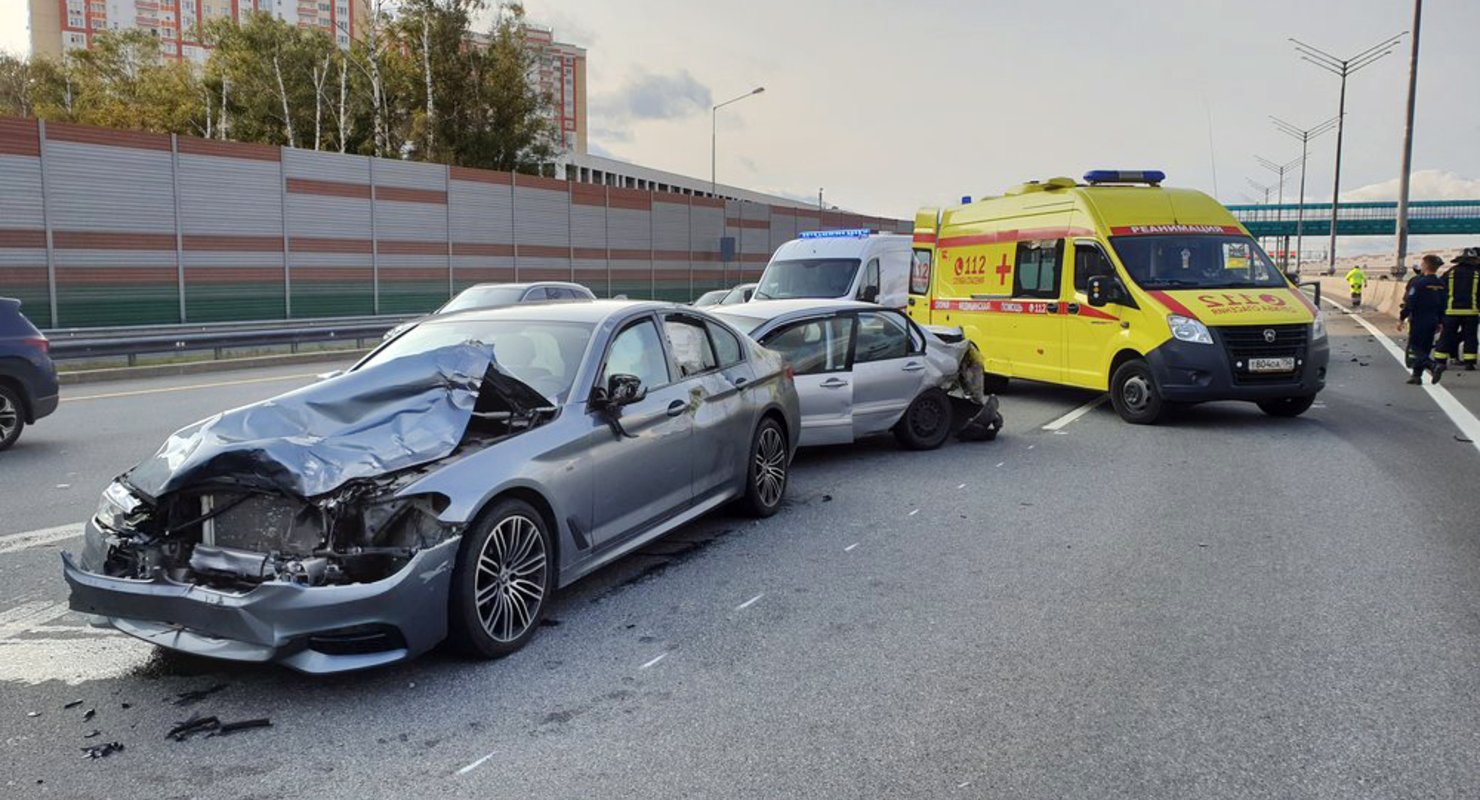 ГИБДД назвала самую опасную трассу Москвы