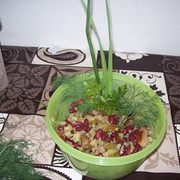 Огуречный салат по-другому.