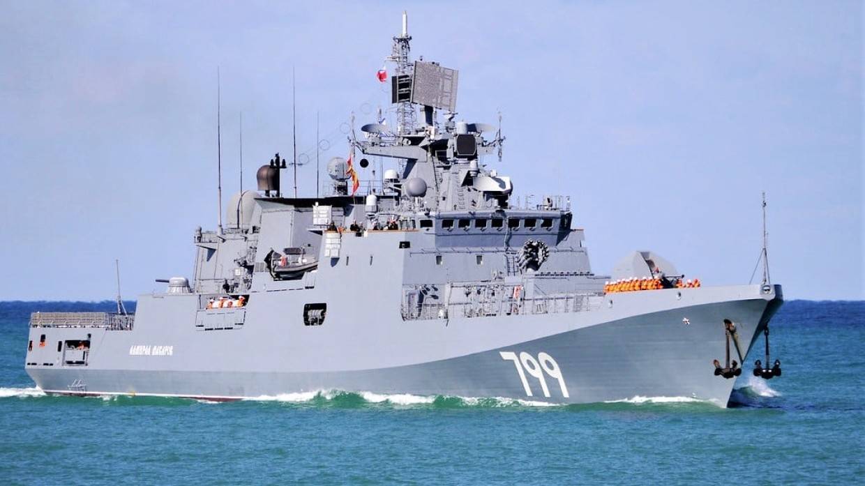 Корабли ВМФ РФ отработали поиск и слежение за «вражеской» подлодкой в Средиземном море Армия