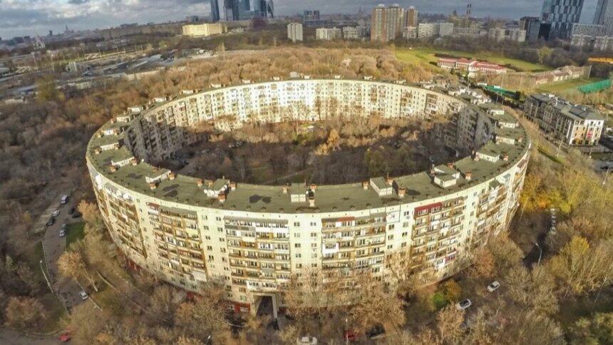 И такие дома строили в СССР