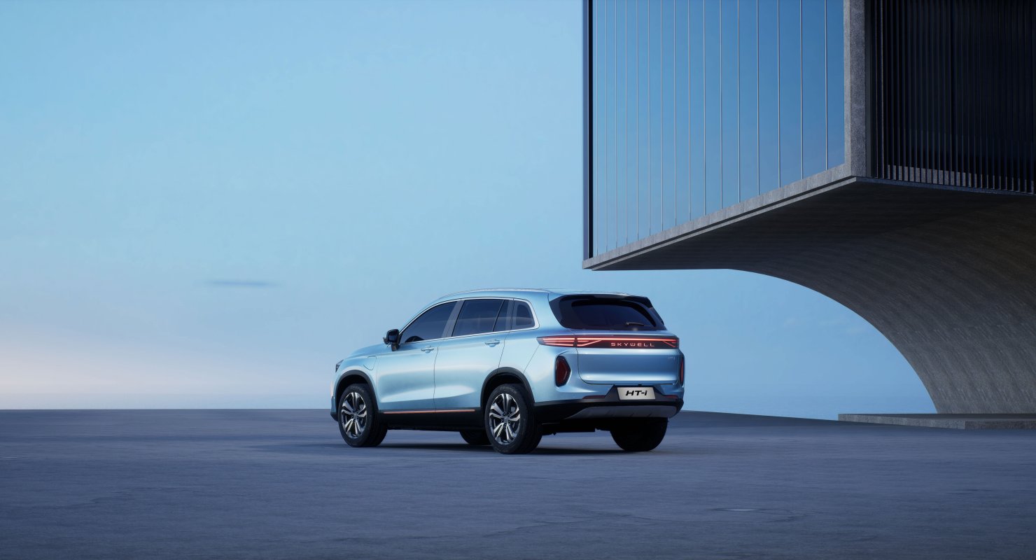 В России появится новый гибридный кроссовер SKYWELL HT-i