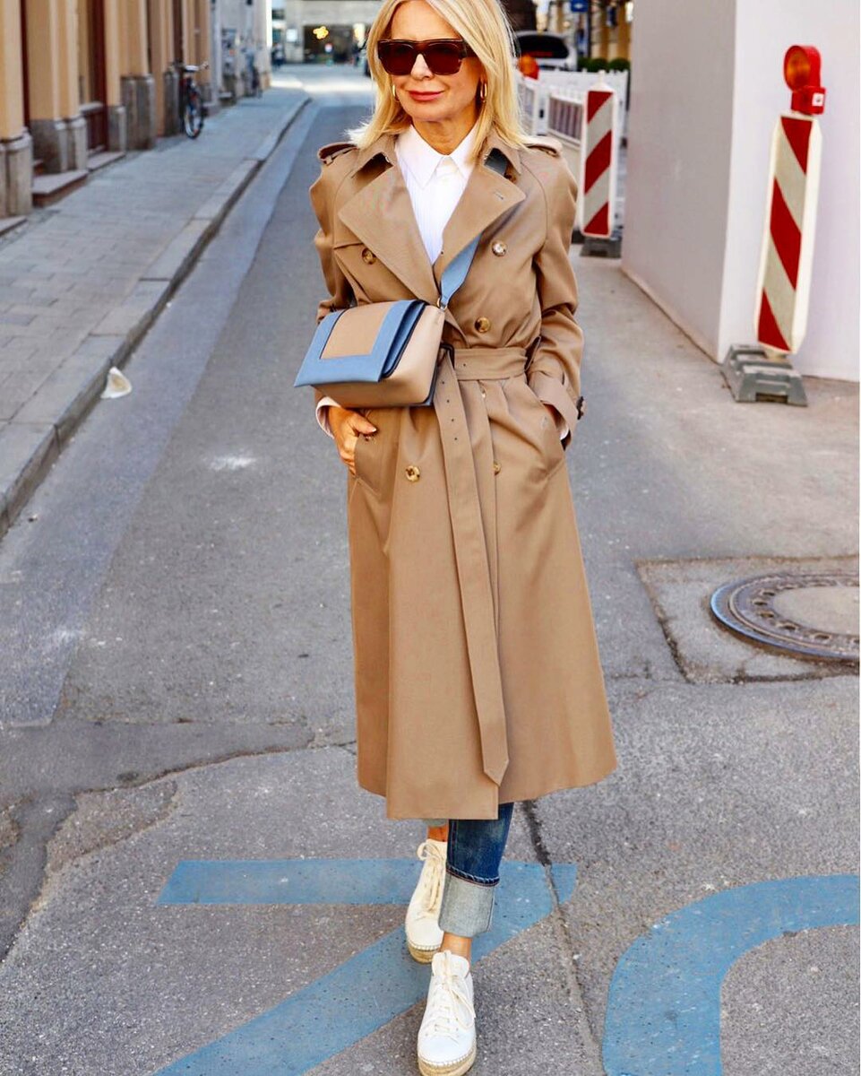 Икона стиля: немка Биби Хорст и ее 7 образов для женщин 50+ мода и красота,модные блогеры,модные образы,модные тенденции,стиль