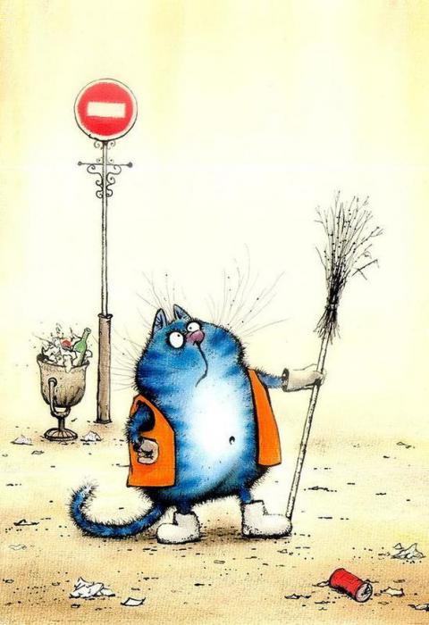 Непростая жизнь дворовых кошек и котов. Художница Ирина Зенюк Непростая жизнь дворовых кошек и котов. Художница Ирина Зенюк иллюстрация