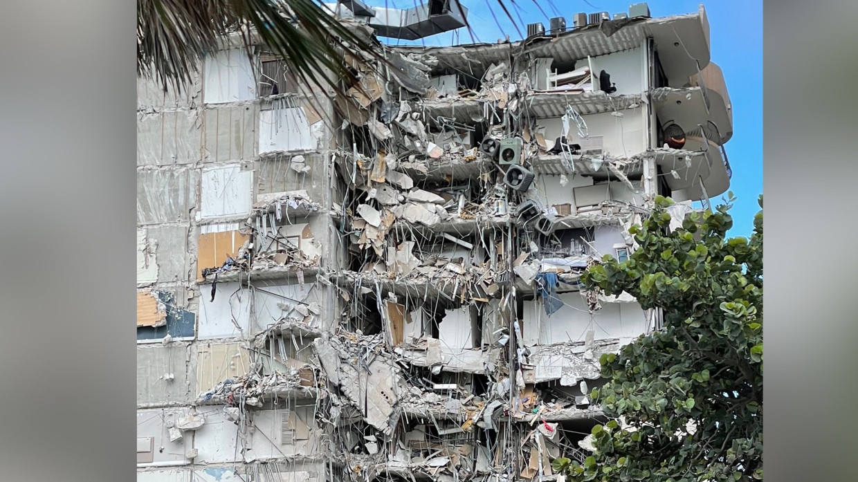 Число жертв при обрушении дома в Майами увеличилось до 90