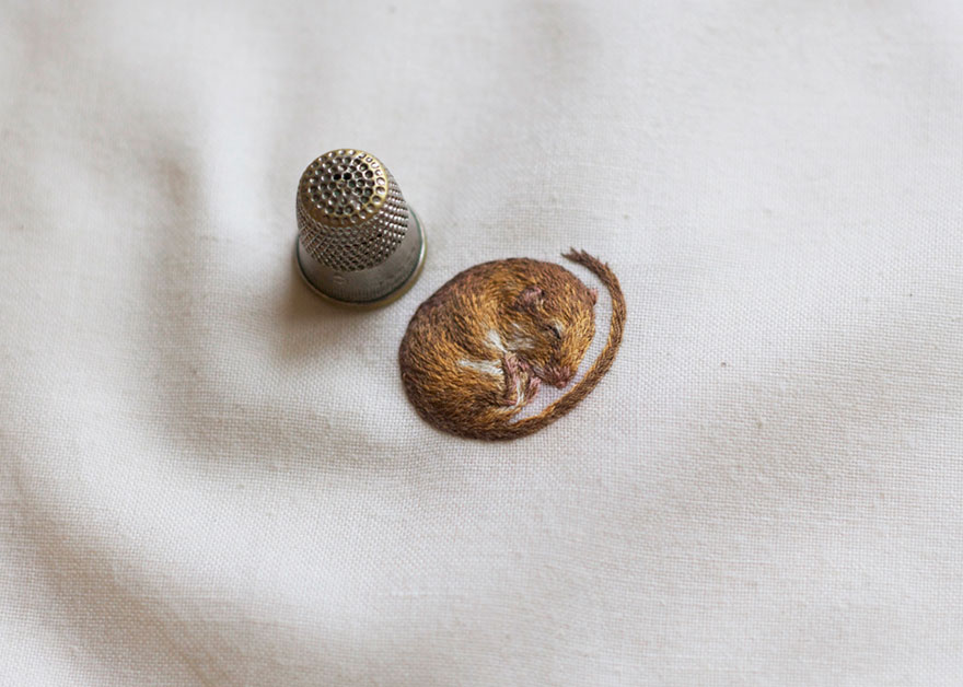 удивительная современная вышивка