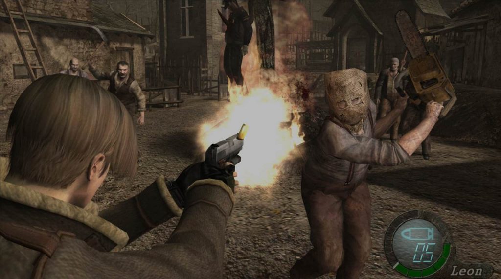 Человек с бензопилой – Resident Evil 4