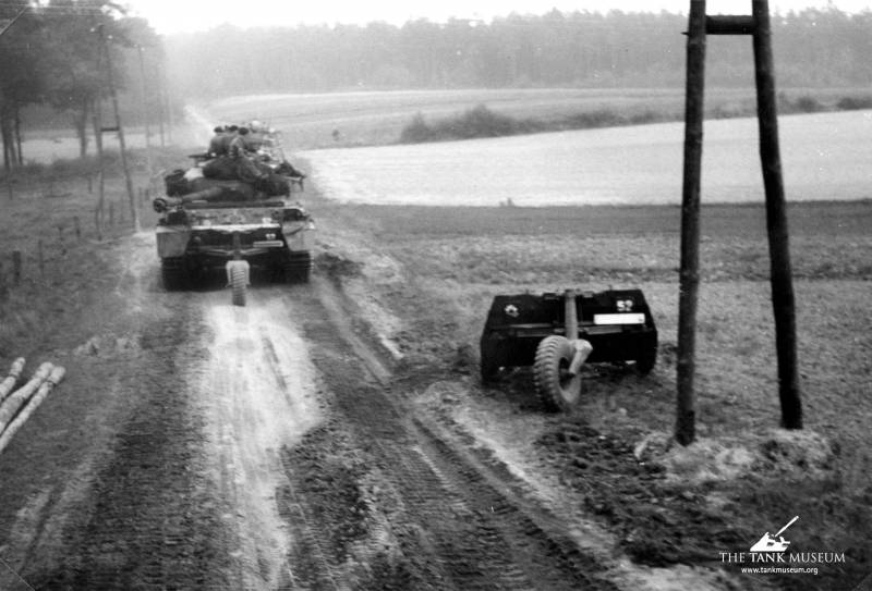 Танковый прицеп Mono Wheel Trailer: буксируемый бак для «Центуриона» оружие