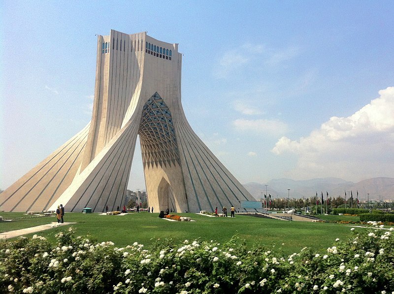 Башня Азади, Тегеран: история строительства, фото, описание города,история,путешествие,туризм
