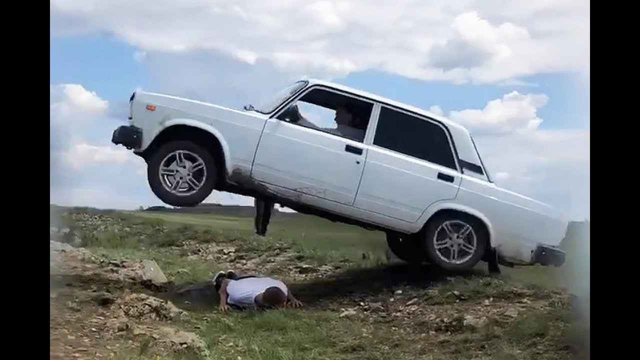 Невероятный полёт Лады! Невероятный полёт Лады! авто и мото,автоновости,видео