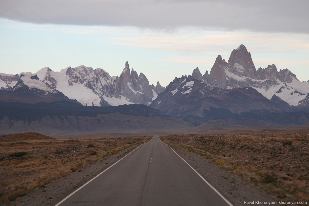 Самая фотогеничная вершина Фитз Рой. Патагония. Аргентина Самая фотогеничная вершина Фитз Рой. Патагония. Аргентина Дальние дали