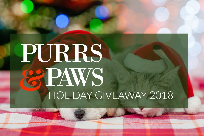 It's that time of year! Enter to win $500 in prizes in the Purrs & Paws Holiday giveaway on It's Dog or Nothing!