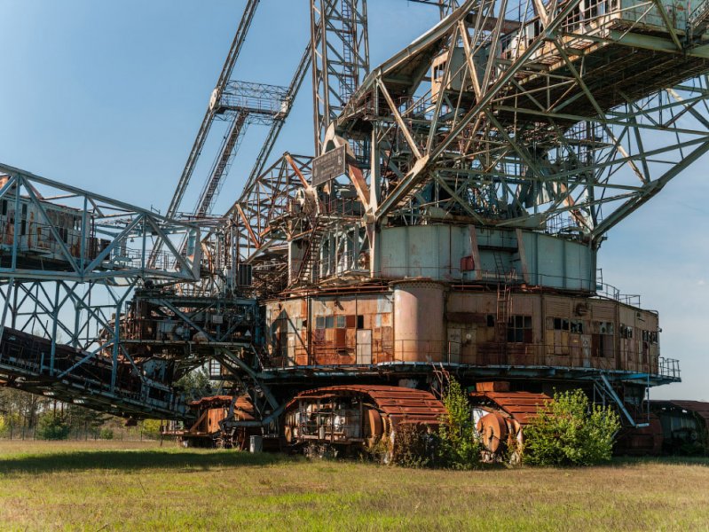 Гигантский заброшенный экскаватор Bagger 258 Bagger 258, авто, германия, ковш, роторный экскаватор, техника, фото, экскаватор