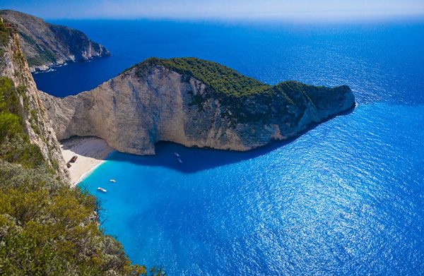 Бухта Навагио — райское место, где отдыхали греческие боги Греция,Закинф,Навагио,пляжи