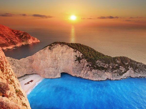 Бухта Навагио — райское место, где отдыхали греческие боги Греция,Закинф,Навагио,пляжи