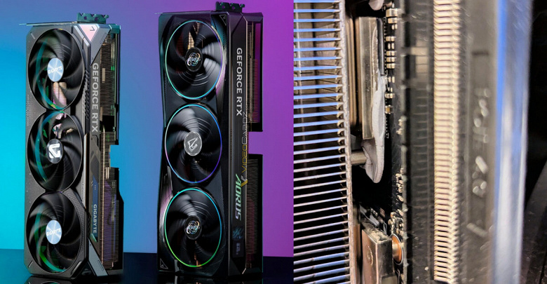 Очередная проблема с GeForce RTX 50, но Nviida ни при чём. Термогель у карт Gigabyte может соскальзывать с чипов памяти