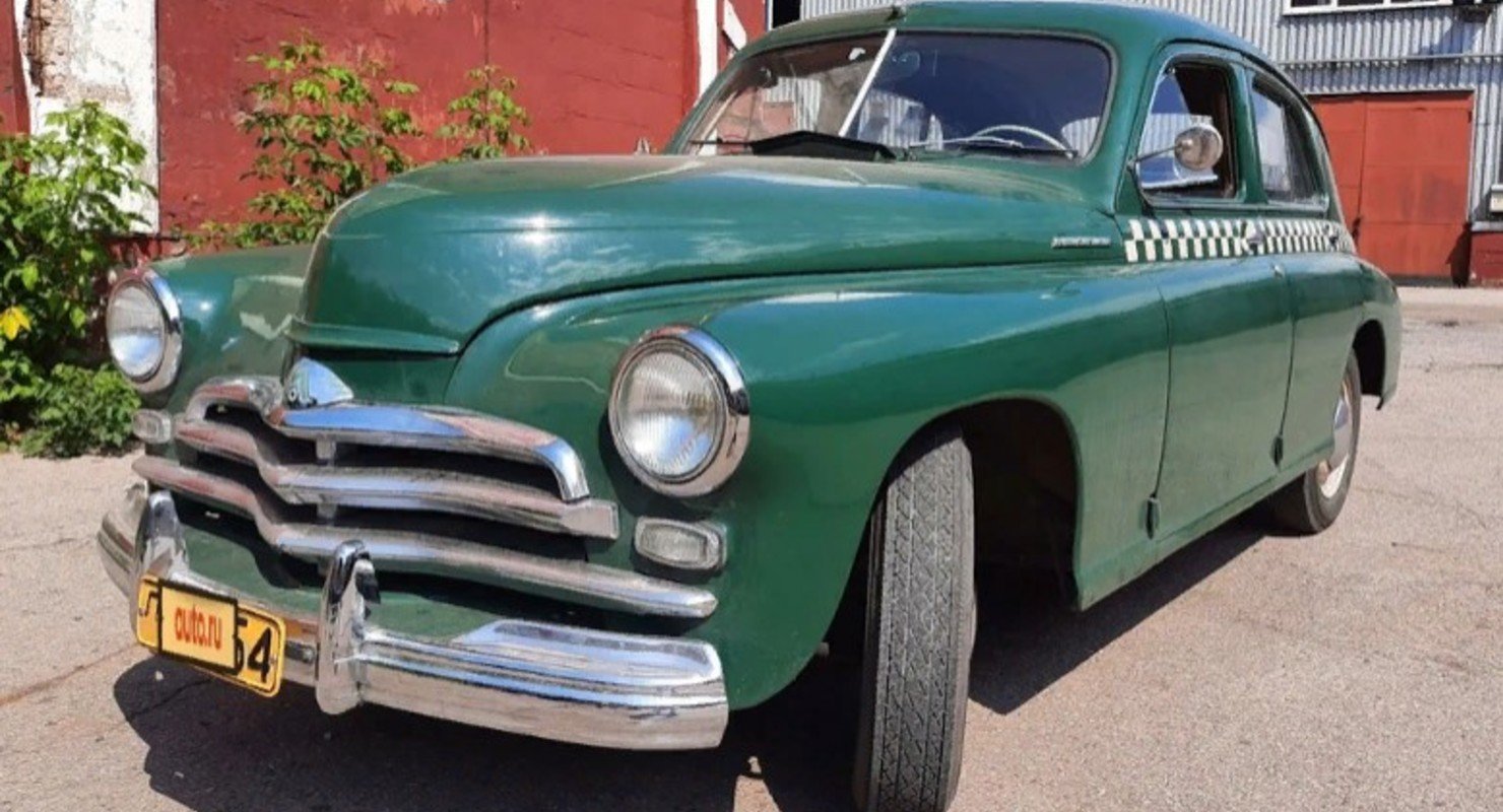 В России продают ГАЗ М-20 «Победа» с минимальным пробегом за 2,75 млн рублей