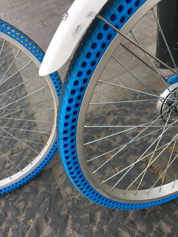 These Bikes Have Airless Tires