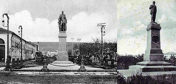 Бердянск. Памятник Александру II, открыт в 1907 году.