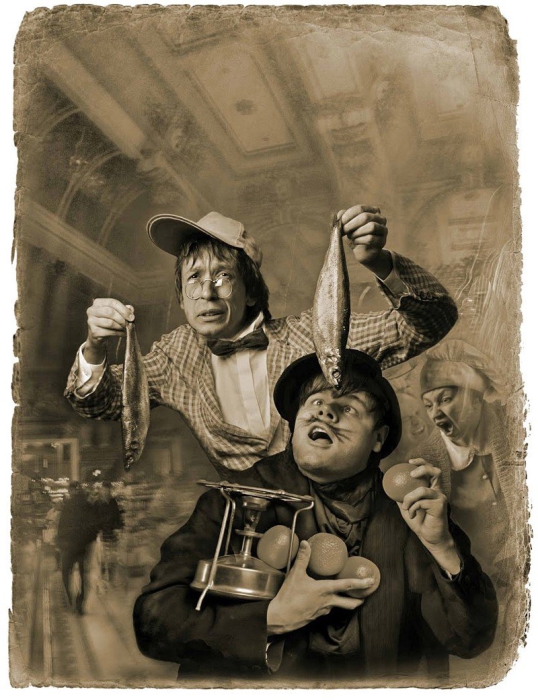 Толстяк взял свой примус под мышку... «Мастер и Маргарита». Фотоиллюстрации Елены Мартынюк.