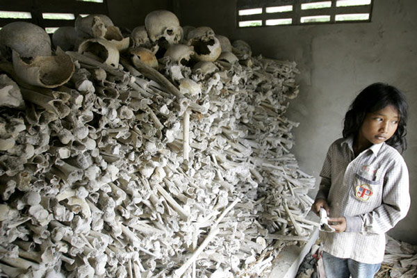 Геноцид в Камбодже. Фото с сайта <a href=