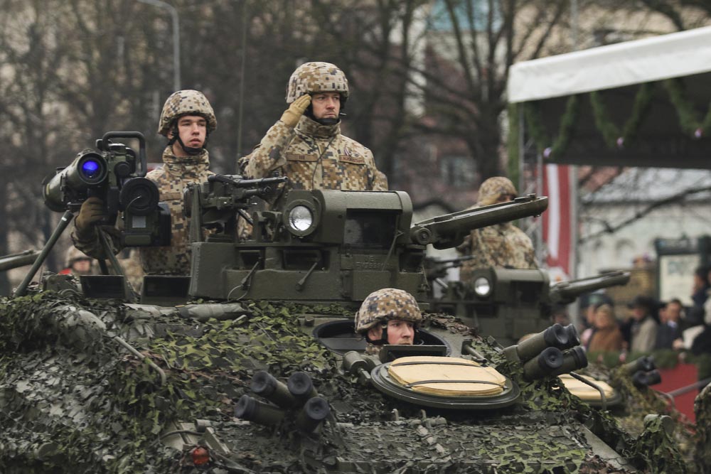 Латвия готовится к войне?