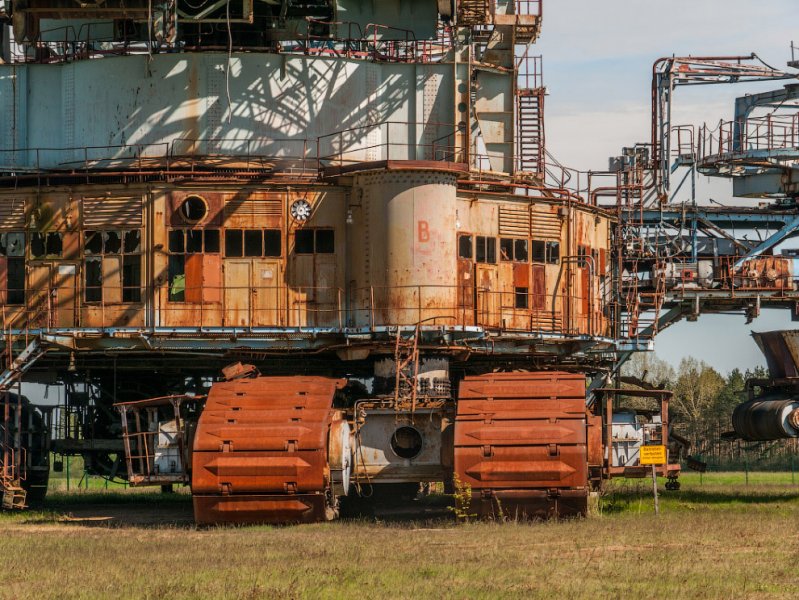 Гигантский заброшенный экскаватор Bagger 258 Bagger 258, авто, германия, ковш, роторный экскаватор, техника, фото, экскаватор