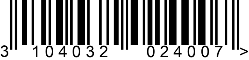 Штрих код обозначения чертежа — международный графический формат (European Article Number).