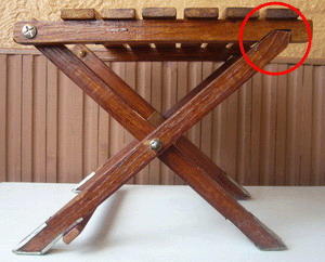 Самодельный складной стульчик для рыбака Самодельный складной стульчик для рыбака самоделкин