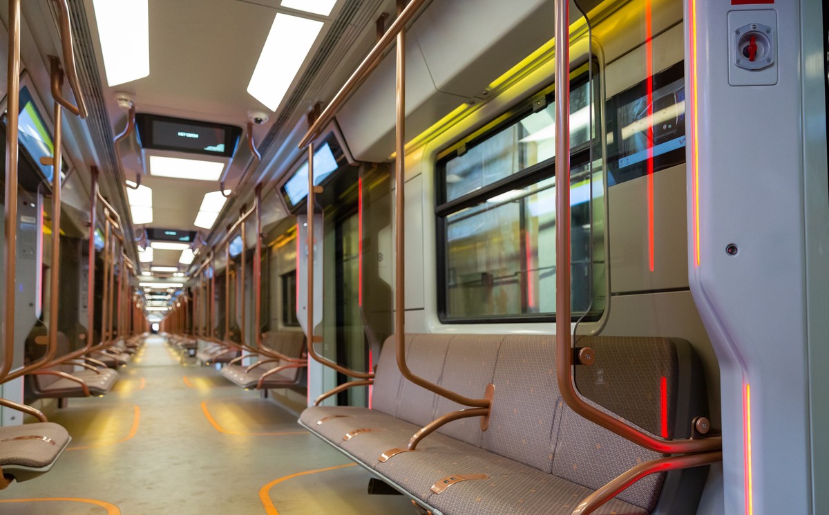 В столичном метро курсирует 840 вагонов инновационного поезда «Москва-2020»