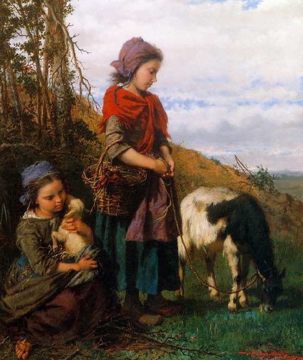 Мир детства XIX века на картинах Гаэтано Чиерици, за которые сегодня выкладывают баснословные суммы на аукционах﻿ 