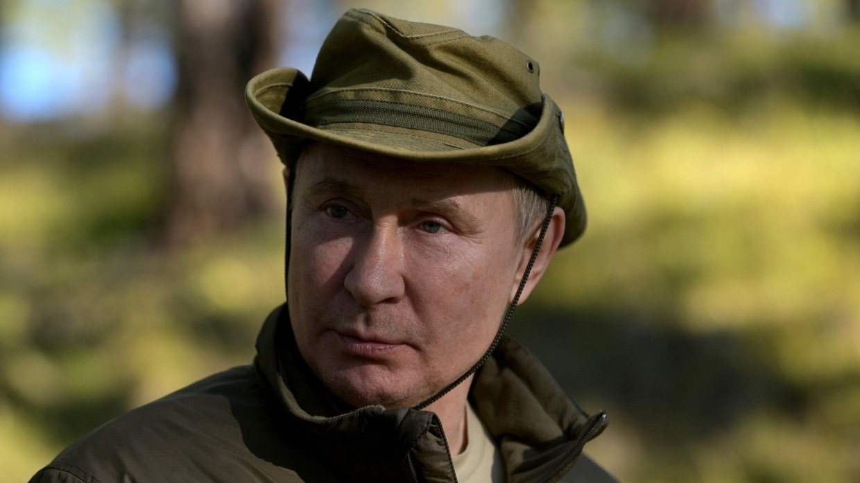 Медведи приходили к палатке Путина во время его отдыха в тайге