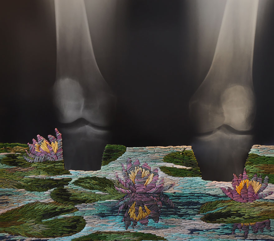 удивительная современная вышивка